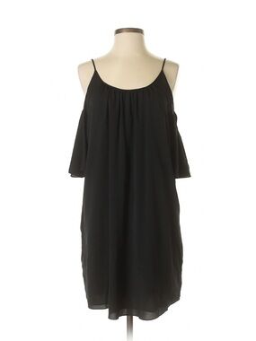 french connection black pleated dress Women's French Connection Black Casual Pleated Dresses